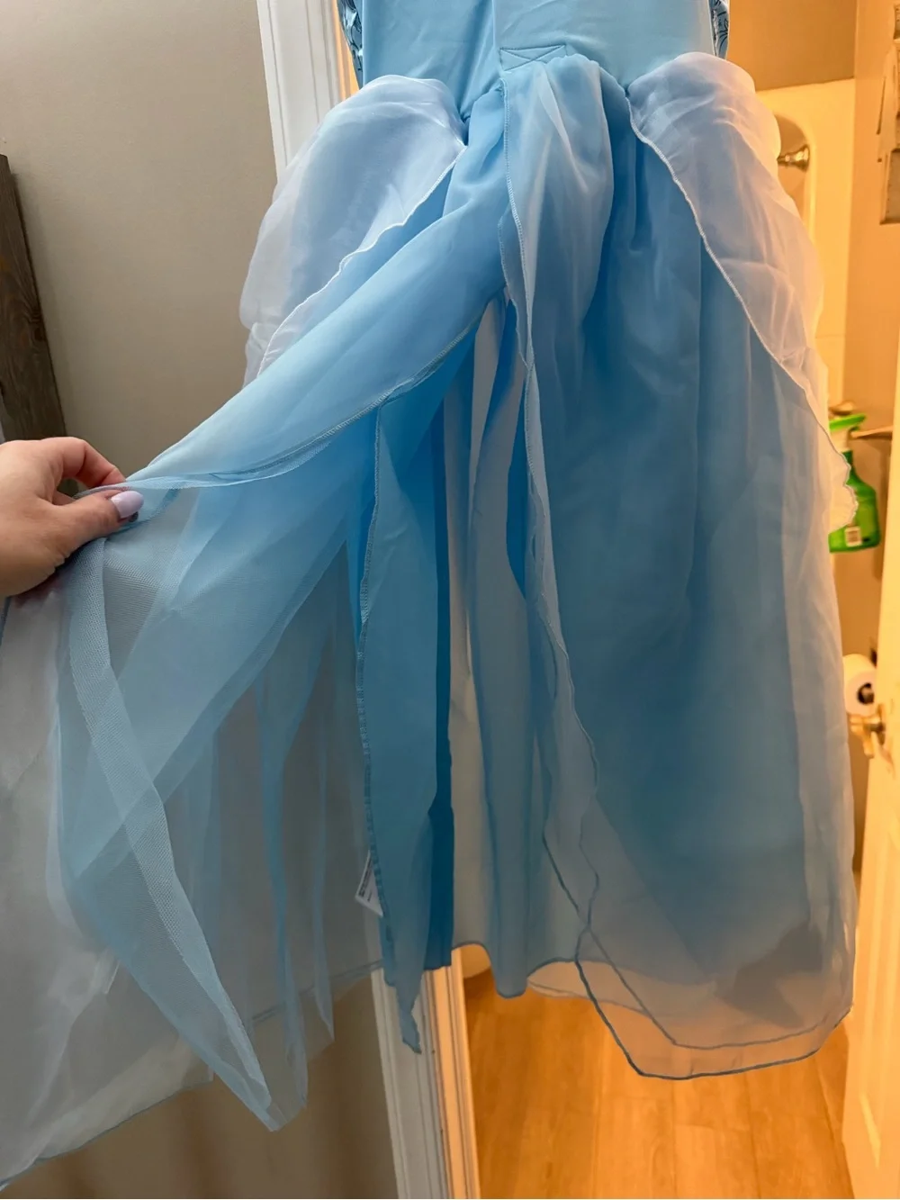 Disney Light Blue Cinderella-Inspired Girls' Costume Dress - Picture 2 of 3